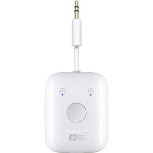 MEE‎ audio Connect Air Bluetooth 5.0 Transmitter Dual Headphone Adapter White